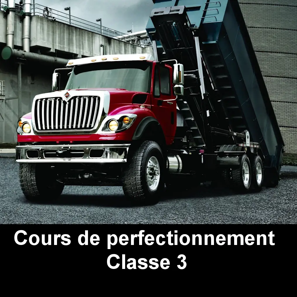 Leçon de perfectionnement classe 3