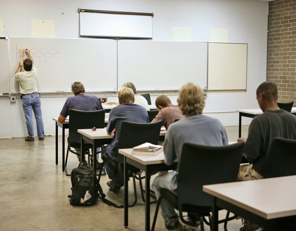 Salle de cours de camion obligatoire