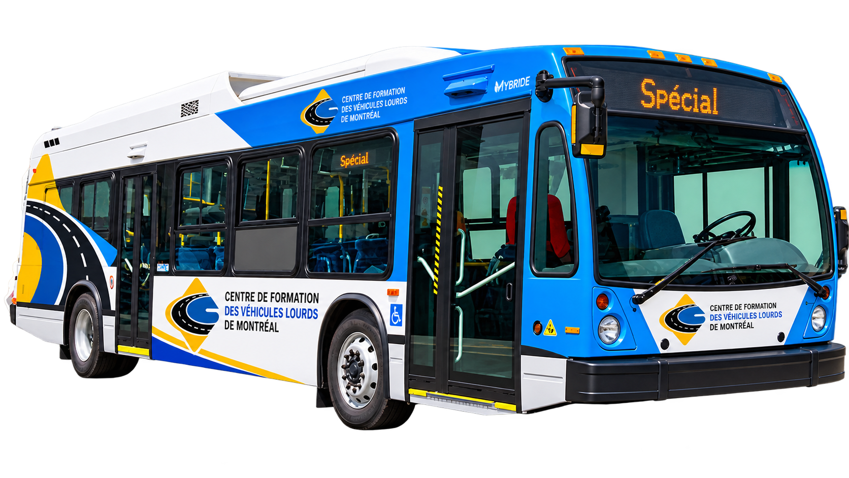 Autobus de formation Classe 2 - Centre de formation des véhicules lourds de Montréal